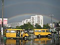 Rainbow in Zelenograd, Russia