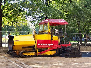 Dynapac F14C Paver during work