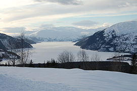 Langvatnet in Rana, Nordland county