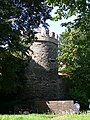 Ravensburg, (westlicher) Wehrturm an der nördlichen Stadtmauer (Schussenstraße)