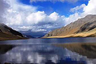 Black rock lake. Photograph: Giorgimailo