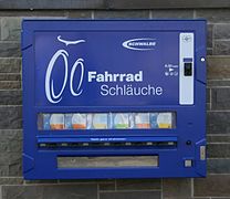 Deutsch: Fahrradschlauchautomat