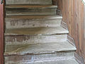 * Nomination: Abrasion of sandstone stairs with tools marks and stonecutter marks on the risers. --Coyau 21:35, 13 January 2012 (UTC) * Review Not sure I like the composition here. Mattbuck 01:05, 18 January 2012 (UTC)