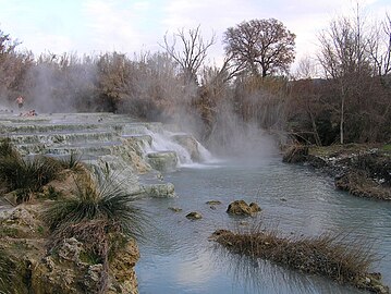 Cascate del Gorello, Saturnia