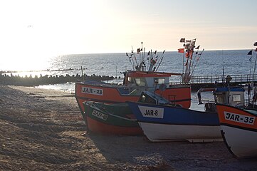 Jarosławiec, beach, 2007