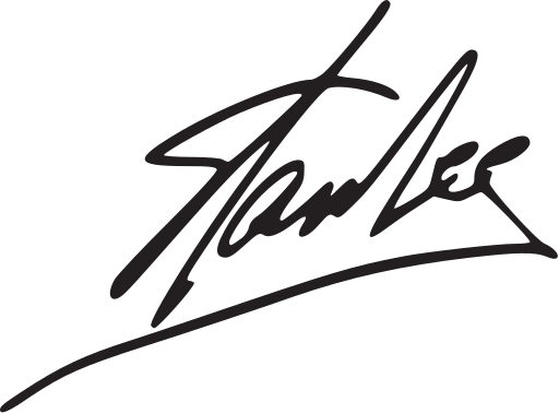 File:Signature of Stan Lee.svg