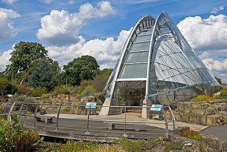 The Alpine House at Kew Gardens, London