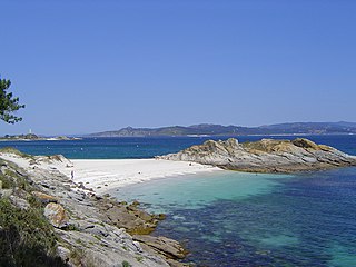 Praia nas Illas Cies