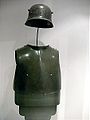 German WWI Stahlhelm and a prototype anti-shrapnel armour