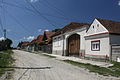 Street in Cârțișoara, Sibiu County, Romania