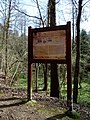 Čeština: Cesta kolem hornického města, naučná stezka u města Rudolfov v okrese České Budějovice, infotabule č. 8. English: Educational trail Cesta kolem hornického města is an educational trail near the town of Rudolfov, south Bohemia, Czech Republic, information board No 8.