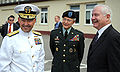 Craddock with Admiral James G. Stavridis and Robert Gates, 2009.