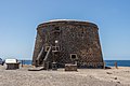 * Nomination Castillo de El Tostón, Fuerteventura --Mike Peel 09:35, 14 January 2023 (UTC) * Promotion Tilted in ccw direction (look at the sea level) and a lift of the shadows would help --Poco a poco 16:46, 14 January 2023 (UTC) @Poco a poco: Thanks for the review, both now done. Thanks. Mike Peel 18:39, 14 January 2023 (UTC)  Support Good quality. --Poco a poco 11:01, 16 January 2023 (UTC)