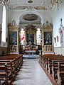 Pfarr- und Klosterkirche St. Stephanus Blick in die Kirche zum Altarraum