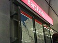 Barakaldo station sign