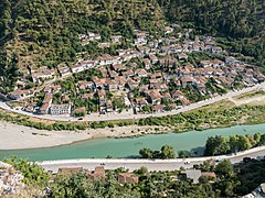 The old town of Berat. Photograph: Ivan Koev