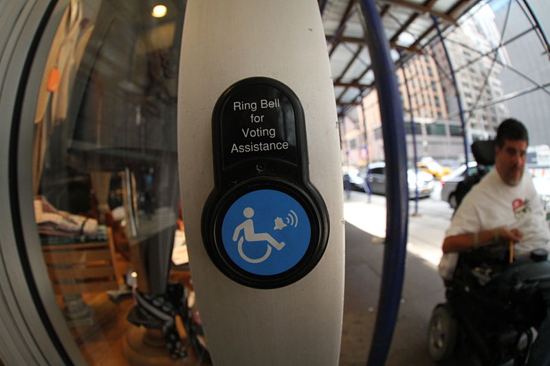 File:Wheelchair Accessible Sign.JPG