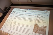 Polski: Pierwszy warsztat w ramach projektu WikiWarszawa. Praca w brudnopisie.