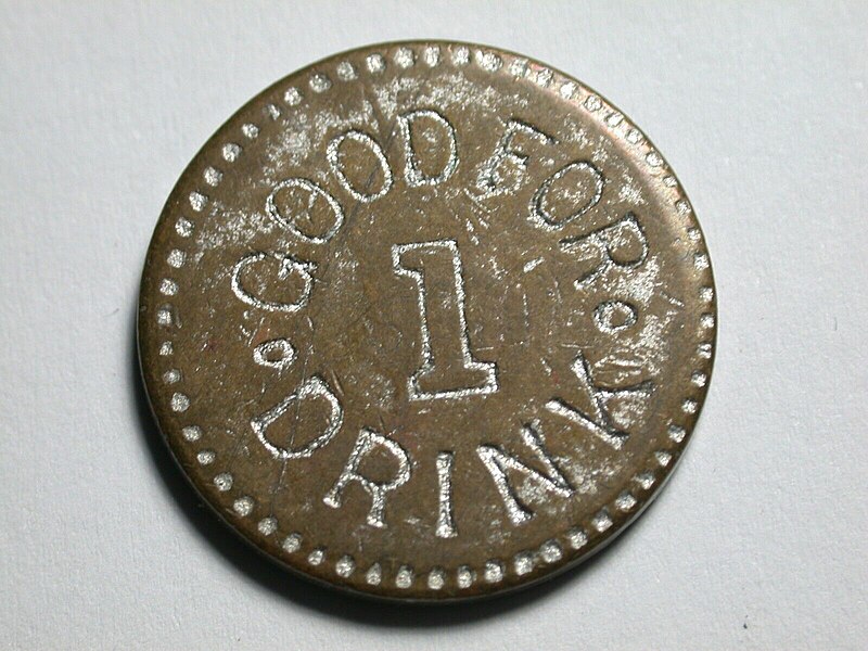 File:Miller's Cafe token back.jpg