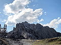 Blick Richtung Innsbrucker Klettersteig