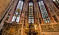 * Nomination: Window of the Emperor in Sabaldus Church in Nuremberg over altar of Peter I know of the converging lines, correction would massively crop the beautiful window. Behind my shooting position are distubing objects. --Tuxyso 08:07, 21 December 2012 (UTC) * * Review needed