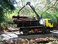 Loading logs, Réunion