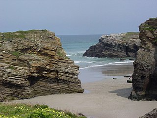 Praia das Catedrais en Ribadeo