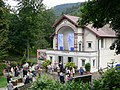 Kurtheater vor einer Vorstellung des Festivals "Rossini in Wildbad" 2008