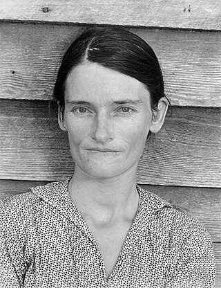 Allie Mae Burroughs by Walker Evans