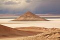 Cono de Arita en el Salar de Arizaro