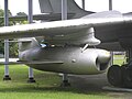 KS-1 (KENNEL) air-surface missile mounted on a Tu-16KS (BADGER B) formerly of the Indonesian Air Force, on display at the Air Force Museum, Yogyakarta