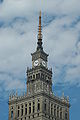 Closeup of the highest clock tower in the world