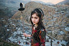 Third place: A village girl, Palangan, Kurdistan, Iran. – 姓名標示: Salar Arkan - سالار ارکان (CC BY-SA 4.0)