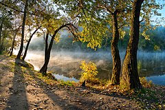 İkinci yer: National park "Sviati Hory" (Holy Mountains), Donetsk Oblast, Ukraine Balkhovitin (License: CC BY-SA 3.0)