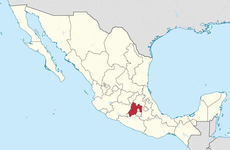 File:Mexico (state) in Mexico.svg