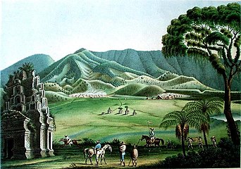 Dieng Plateau in Java (1856)