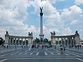 Deutsch: Heldenplatz in Budapest. English: Heroes' Square in Budapest.