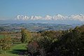 Tokachi Mountain Range Views from Hokusei-no-oka Observatory Park 北西の丘展望公園から見た十勝岳連峰