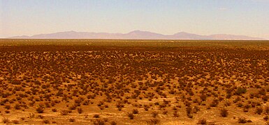 View east from a lava dike at Hunt's Hole