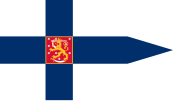 War Flag and Naval Ensign of Finland.