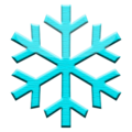 Stylized snowflake.