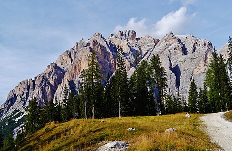 from Passo Valparola,