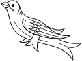 Martlet with detailed lines.svg