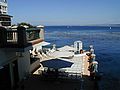 View of Monterey Bay from Monterey, California.