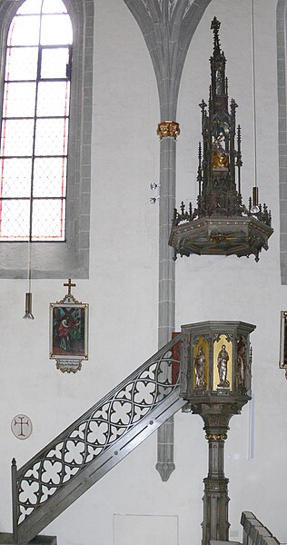 File:Horb Liebfrauenkapelle Kanzel.jpg