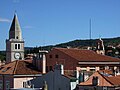 Muggia, tower of the cathedral