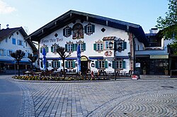 Oberammergau Arrondissement de Garmisch-Partenkirchen District de Haute-Bavière.- Allemagne