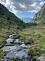 Stream of Escalès (Pyrénées: Siguer).