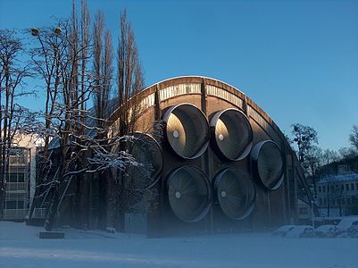 S1 old wind tunnel of ONERA, Meudon (near Paris), France