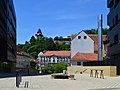 Karmeliterplatz & Uhrturm